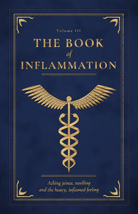 The Book of Inflammation, leather-bound cover