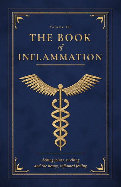 The Book of Inflammation, leather-bound cover